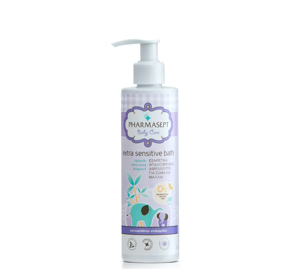 Pharmasept Baby Extra Sensitive Bath 250 ML -Xhel Lares 
