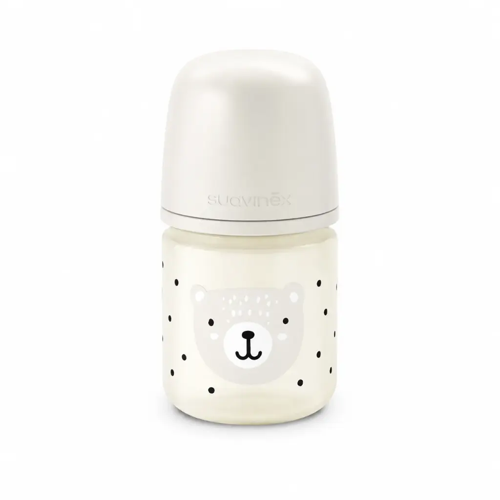Suavinex Biberon Qelq 120 ml SX Pro+ 0M Bunny 