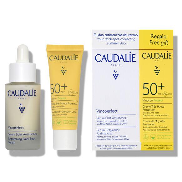 Caudalie Vinoperfect Serum + Spf50 set 2023