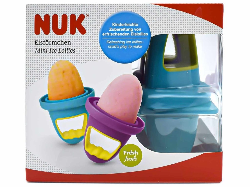 Nuk mini ice lollies *4