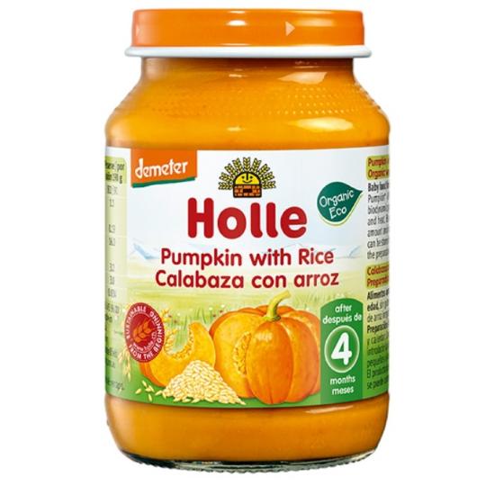 Holle Pumpkin with Rice ,190g