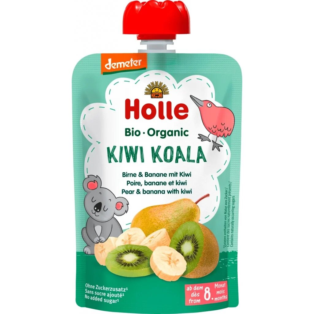Holle bio-organic kiwi koala 8m+