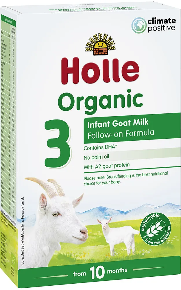 Holle Organic Infant Goat Milk 3 formula, 400g