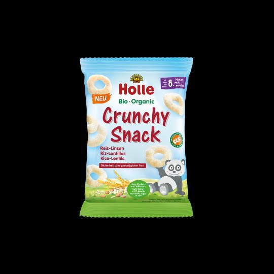 Holle Crunchy Snack Rice-Lentils ,25gr