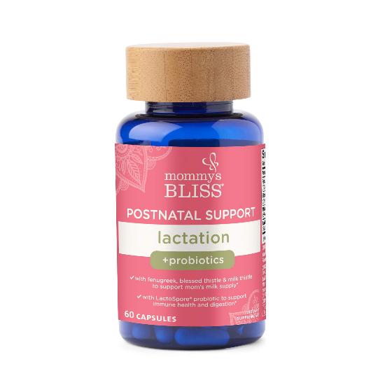 Mommys Bliss Postnatal Support Lactation+Probiotics ,60caps