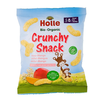 Holle Crunchy Snack Millet-Mango
