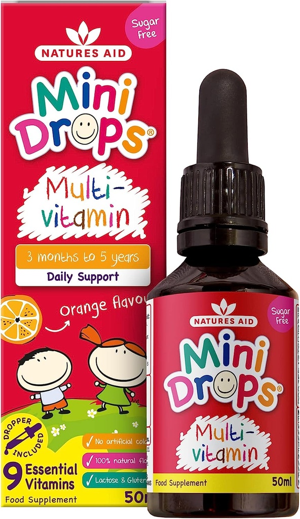 Natures Aid multi-vitamin 50ml