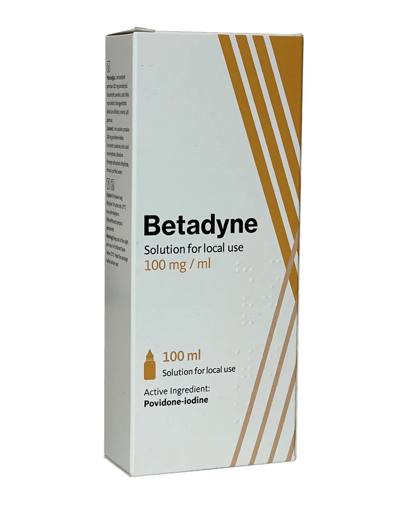 Betadyne  100mg/1ml profarma 100ml