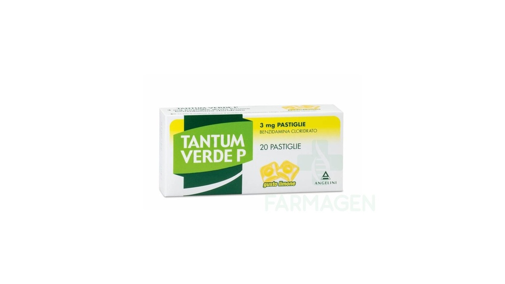 Tantum Verde Pastiglie 3mg Limone * 20mg
