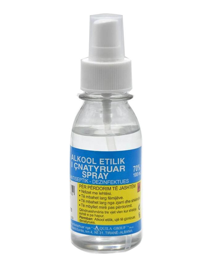Alkol 70% Spray * 100ml;