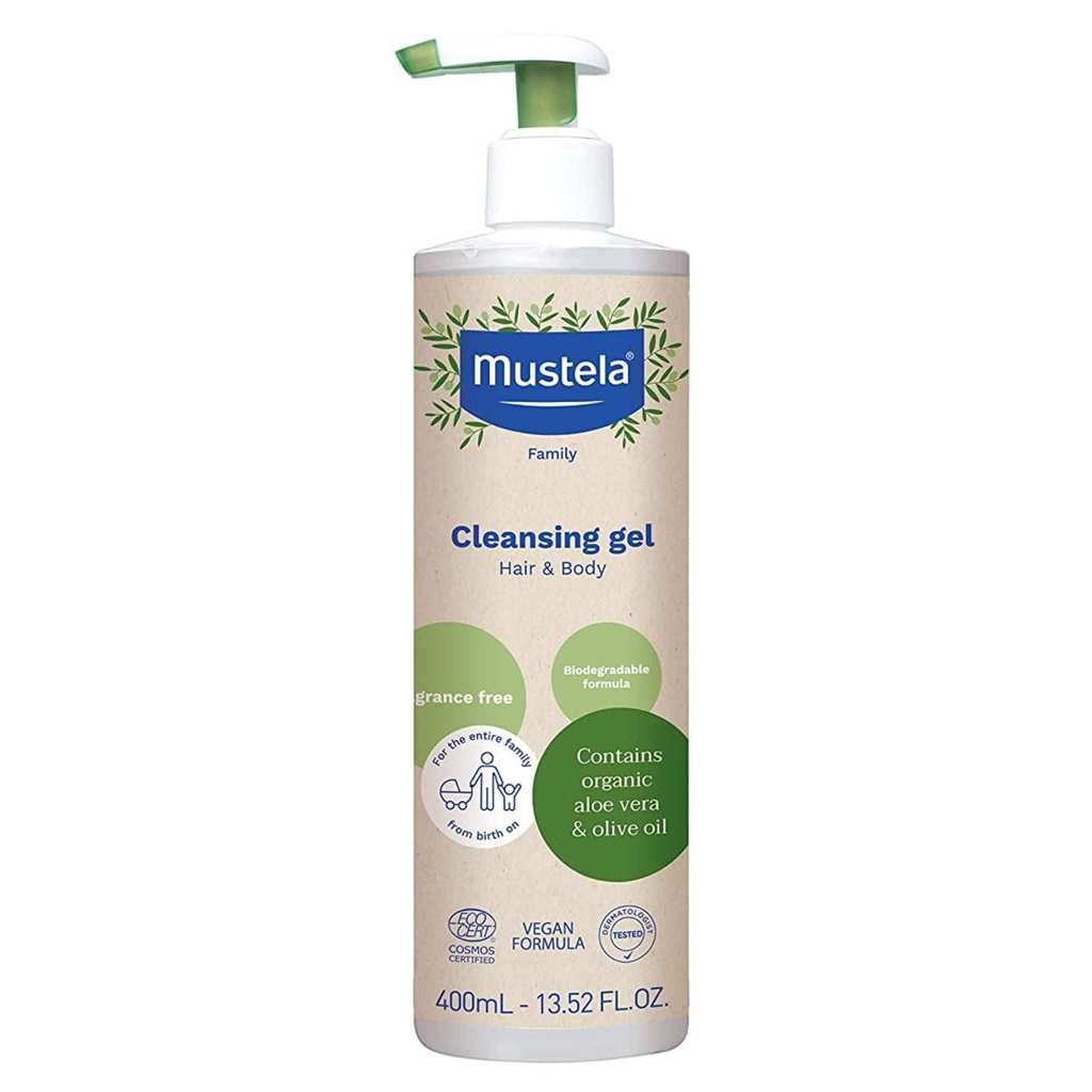 Mustela Bio Organic Cleasing gel *400ml