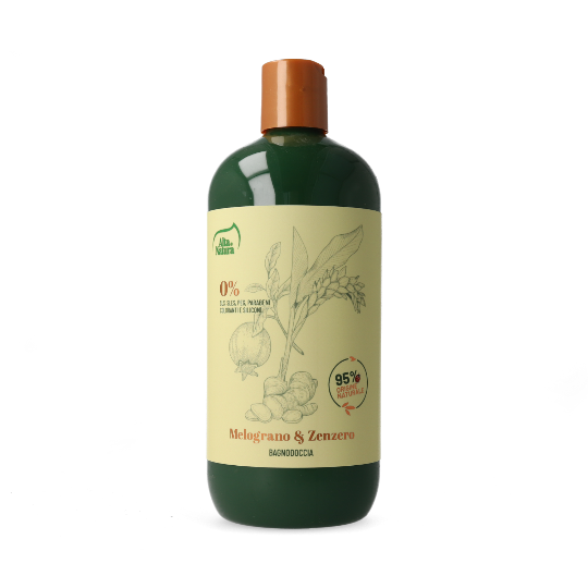 Alta Natura Bagnodoccia Melograno & Zanzero, 500ml