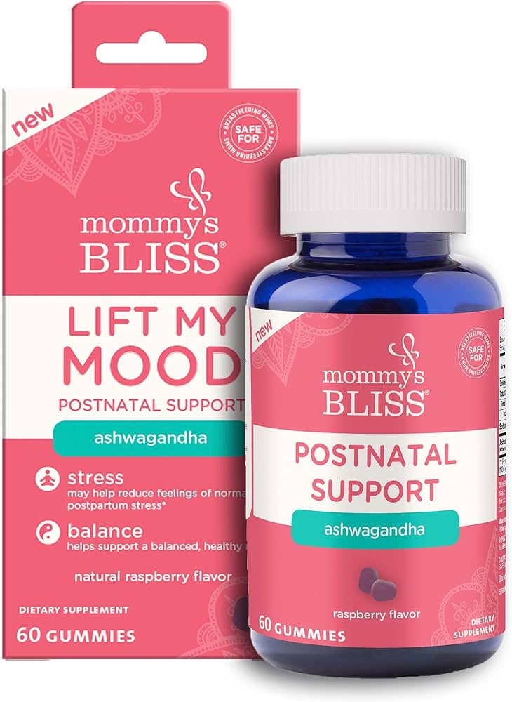 Mommys Bliss Postnatal Lift My Mood Ashwagandha