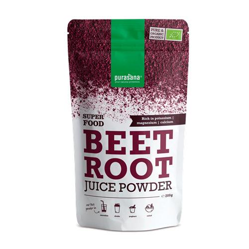 Purasana Beetroot Juice Powder BIO *200g