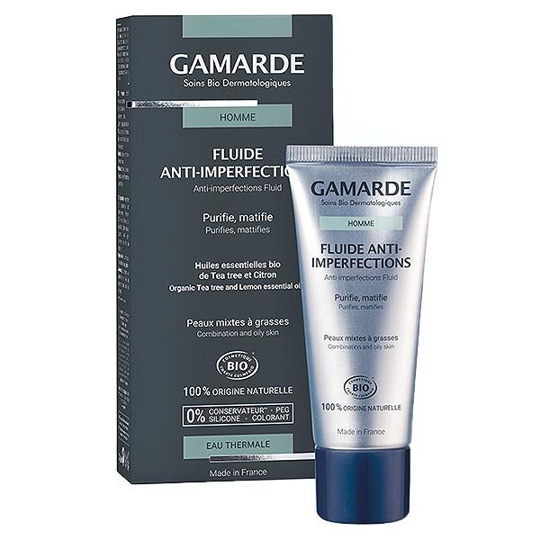 Gamarde Fluide Anti-Imperfections Homme 40g Bio