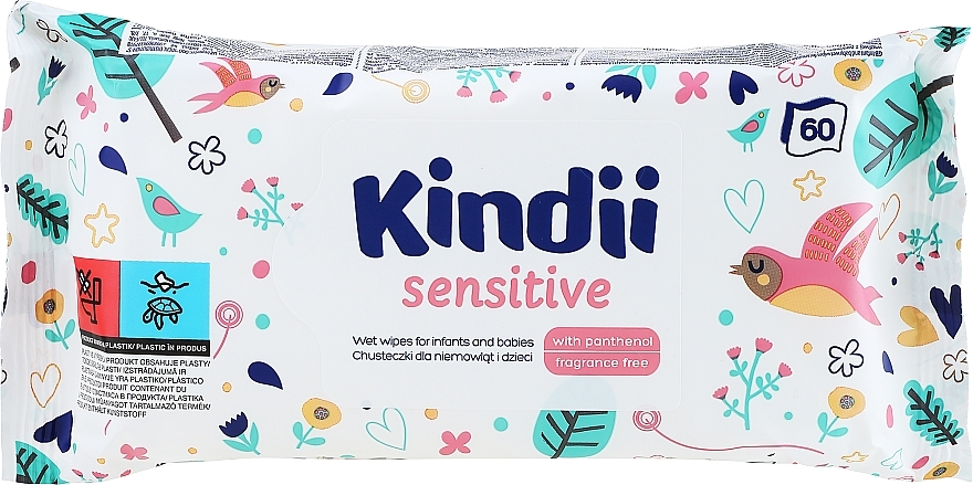 Harper Kindii Sensitive Infants &baby Wet Wipes 96pcs