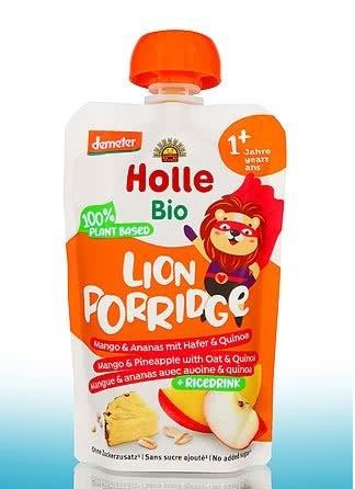 Holle Lion Porridge - Mango, Pineapple with Oat&Quinoa