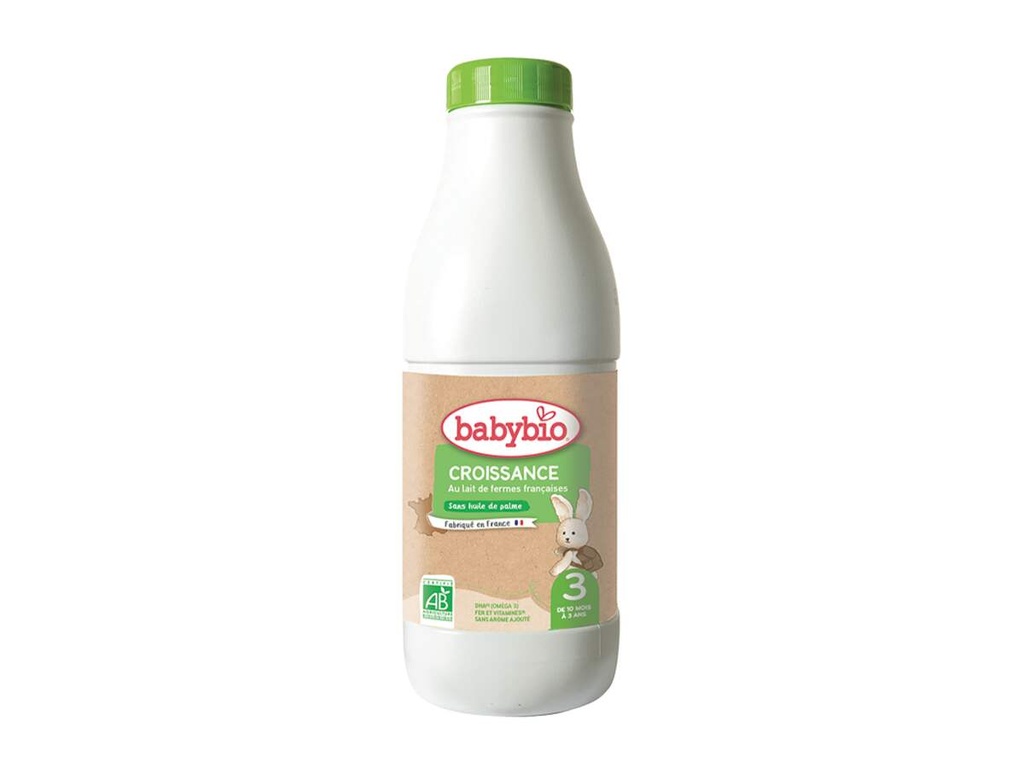 Babybio Growing Up Liquid Formula 1L - Organic +10months