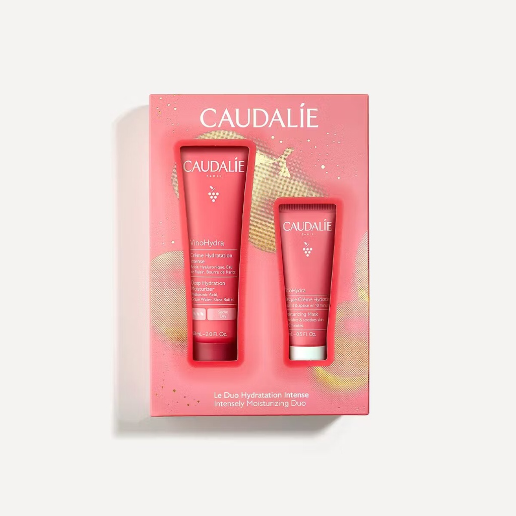 Caudalie Vinohydra Moisturizing Cream 60 ml Set -Xmas 2024