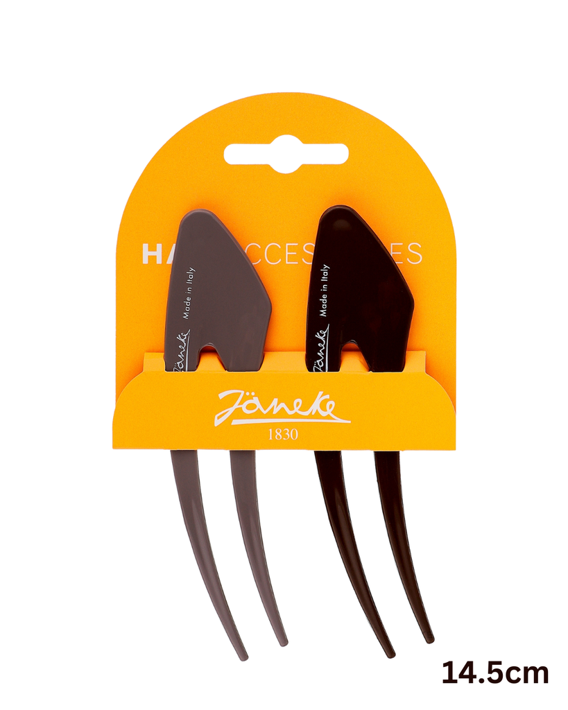 JANEKE HAIR CLIP 14,5 cm, 2PCS