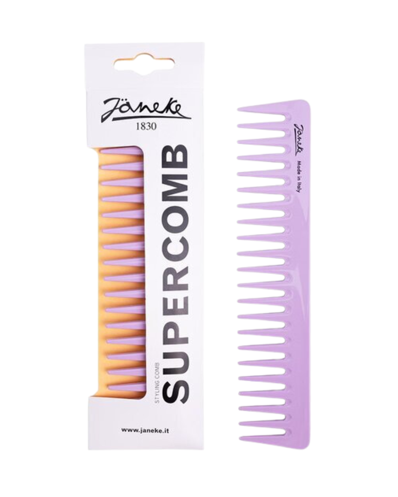 JANEKE SUPERCOMB FOR GEL APPLICATION AND STYLING LILAC FLUO