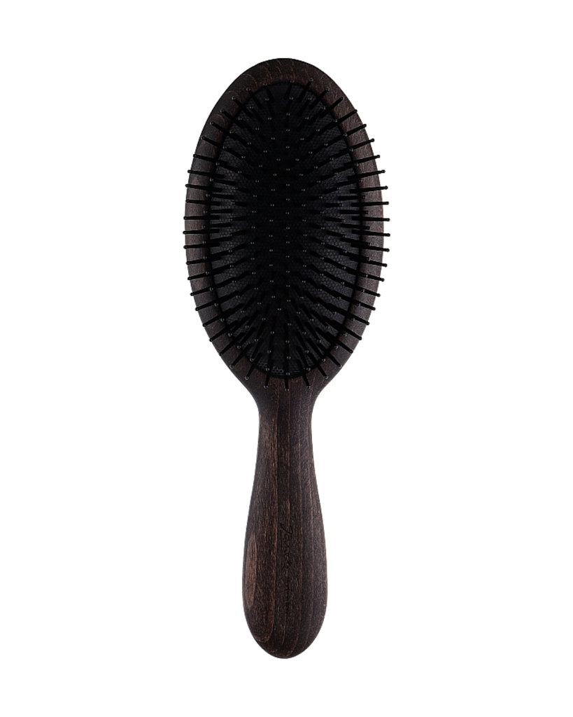 JANEKE WALNUTS WOOD HAIR-BRUSH 24 cm