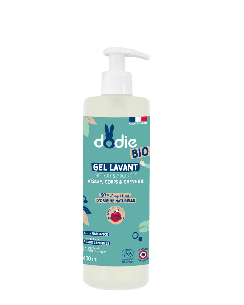 Dodie 3 in 1 Cleansing Gel Organic - from birth - 400ML