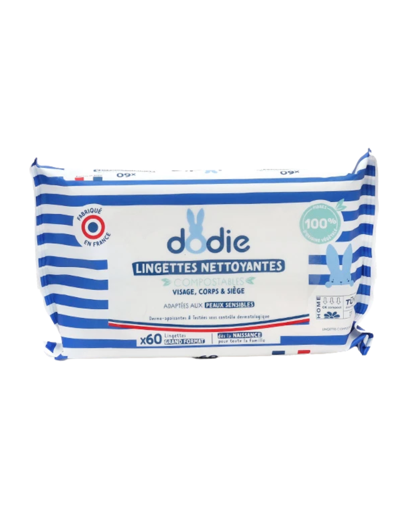 Dodie Gentle dermo-soothing cleansing wipes x60