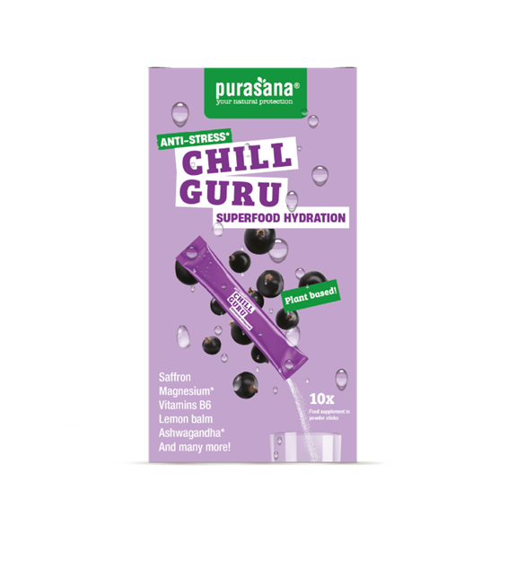 Purasana Hydration Superfoods Chill Guru 10 x 4.5g