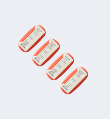 Fler Razor Cartridges *4 cope