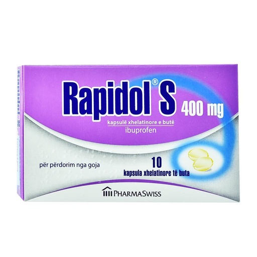 [222/304] Rapidol Ibuprofen 400 mg * 10caps