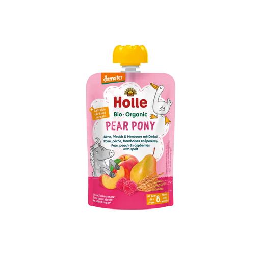 [7640161877313] Holle bio-organic pear pony 8m+