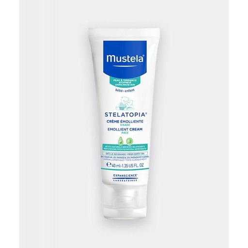 [3504105031572] Mustela Stelatopia Emolient face cream 40ml