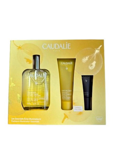 [2855] Caudalie Soleil Des Vignes Oil Elixir - Xmas set