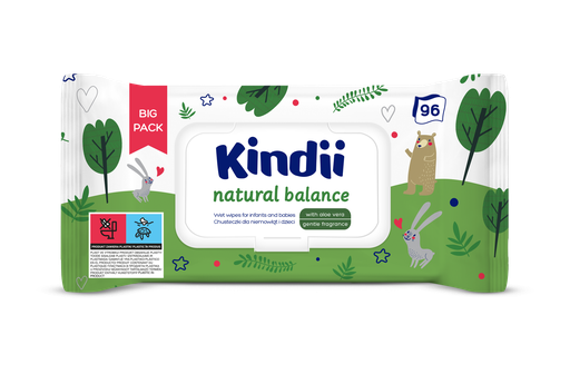 [10D950348720925] Harper Kindi Natural Balance &Baby Wet Wipes *96pcs