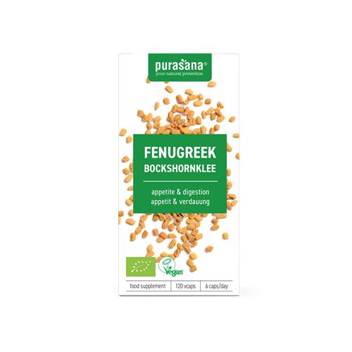 [PURAPE11] Purasana Fenugreek BIO 330Mg *120Vcaps