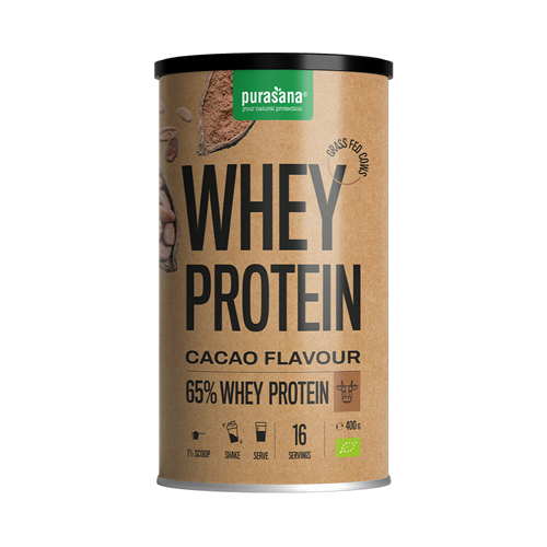 [PROTPP18] Purasana Whey Protein 75% Cacao BIO *400g