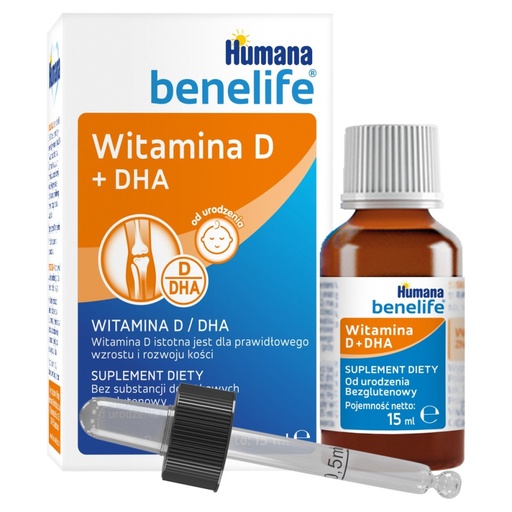 Humana Benelife Vitamin D/DHA *15ml