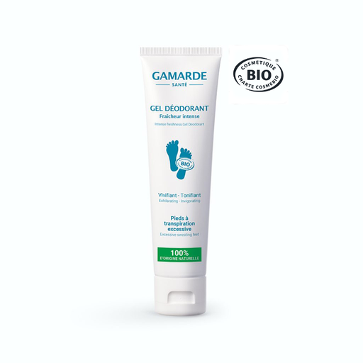 [G454] Gamarde Gel Deo Fraicheur Intense 100g Bio