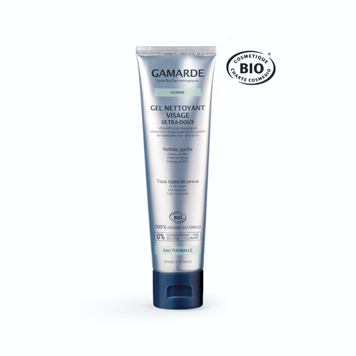 [G550] Gamarde Gel Nettoyant Visage Homme 100gr Bio - G550