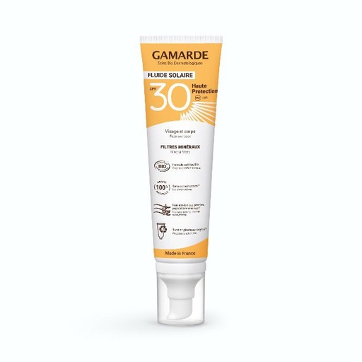 [G735] Gamarde Haute Protection SPF30 tube pompe 100ml