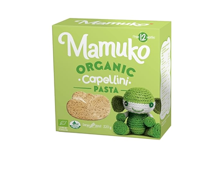 Mamuko Organic Capellini pasta for babies 12+ 320gr