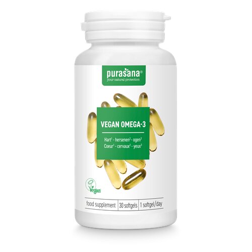 [PURACJ10] Purasana Vegan Omega-3 1080 mg 30 softgels