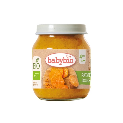 [50949] Babybio Sweet Potato Jar Organic 130gr