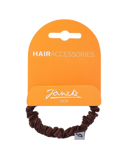 [CM7500MAR] JANEKE SMALL ELASTICO SCRUNCHIE IN BROWN