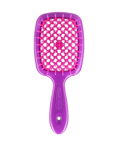 [86SP226 VIO] JANEKE SUPERBRUSH VENTED BRUSH WITH SOFT PINS FLUO VIOLA/FUCHSIA