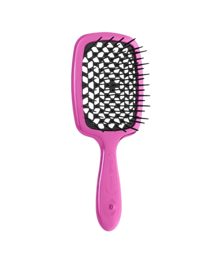 [72SP226 RSA] JANEKE SUPERBRUSH VENTED BRUSH WITH SOFT PINS PINK BLACK