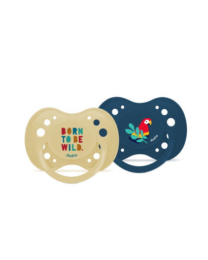 [3700763503219] Dodie Soothers +18 months DUO MIXTE TROPICAL  A3