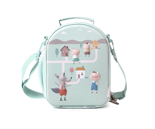 [8434149027482] Tutete Thermal Bag 3D The Three Little Pigs