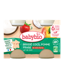 Babybio Brassé Jar +6months 2x130gr